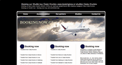 Desktop Screenshot of bookingnow.cz